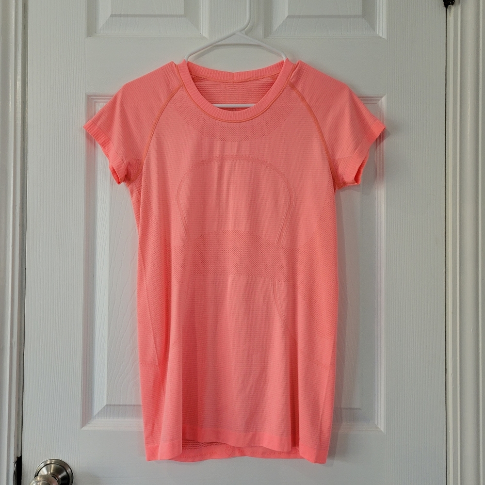 Lululemon Pink Swiftly Tech Short Sleeve top